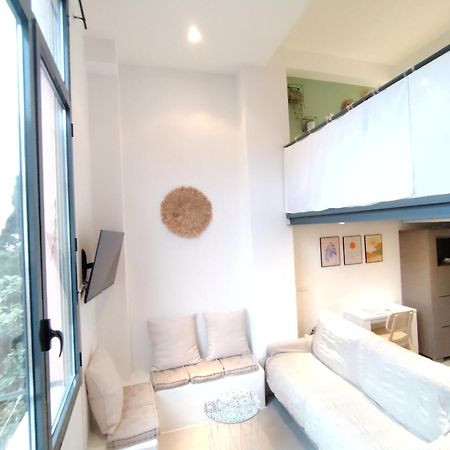 35M2, Luminous Loft Close To The Beach Villefranche-sur-Mer Dış mekan fotoğraf